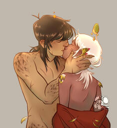 lined + smooth brush + complex shading