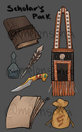 lined + pencil brush + rendered